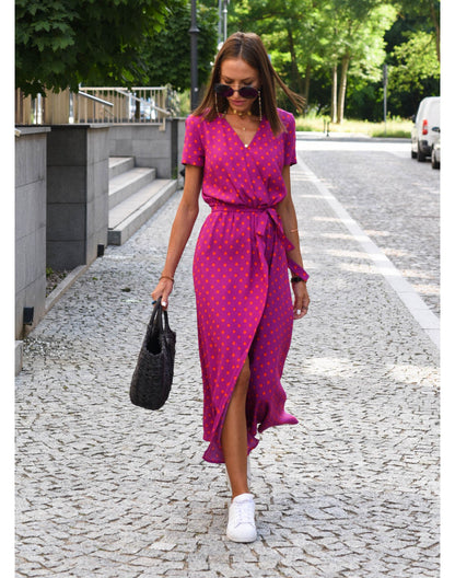 Vestido Midi Floral - Comodo